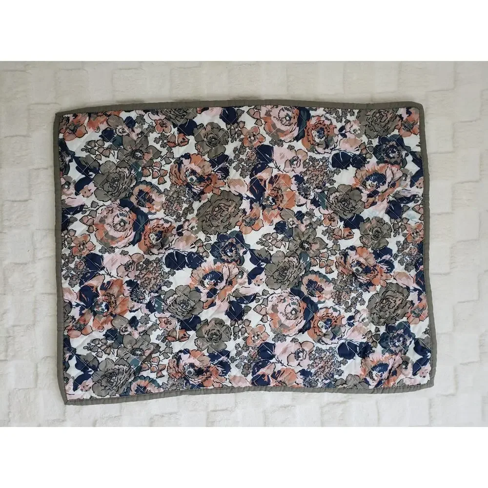 Vera Bradley 2 Standard Pillow Shams Floral Exuberant Floral Sage 20